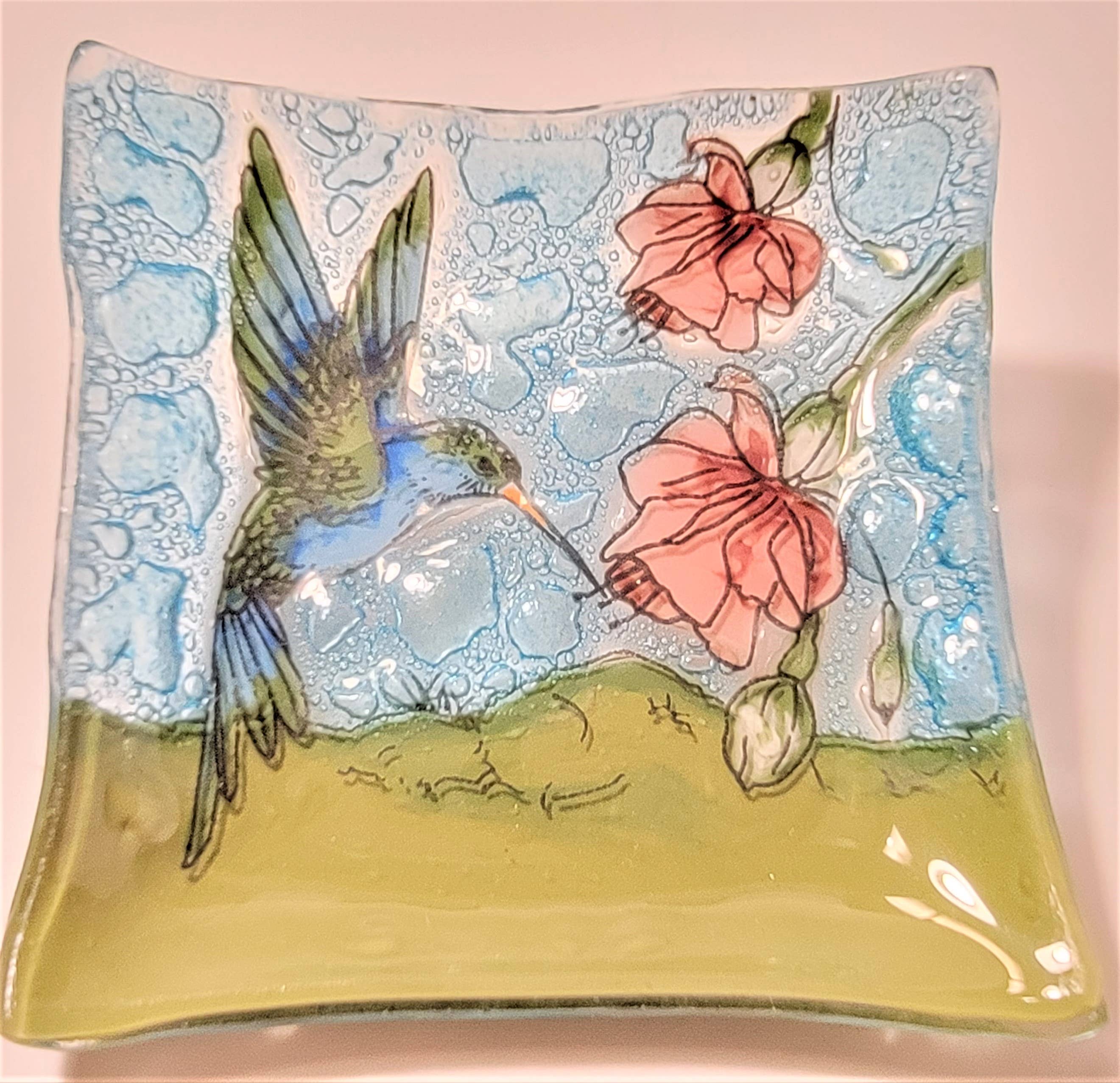 Hummingbird Dish