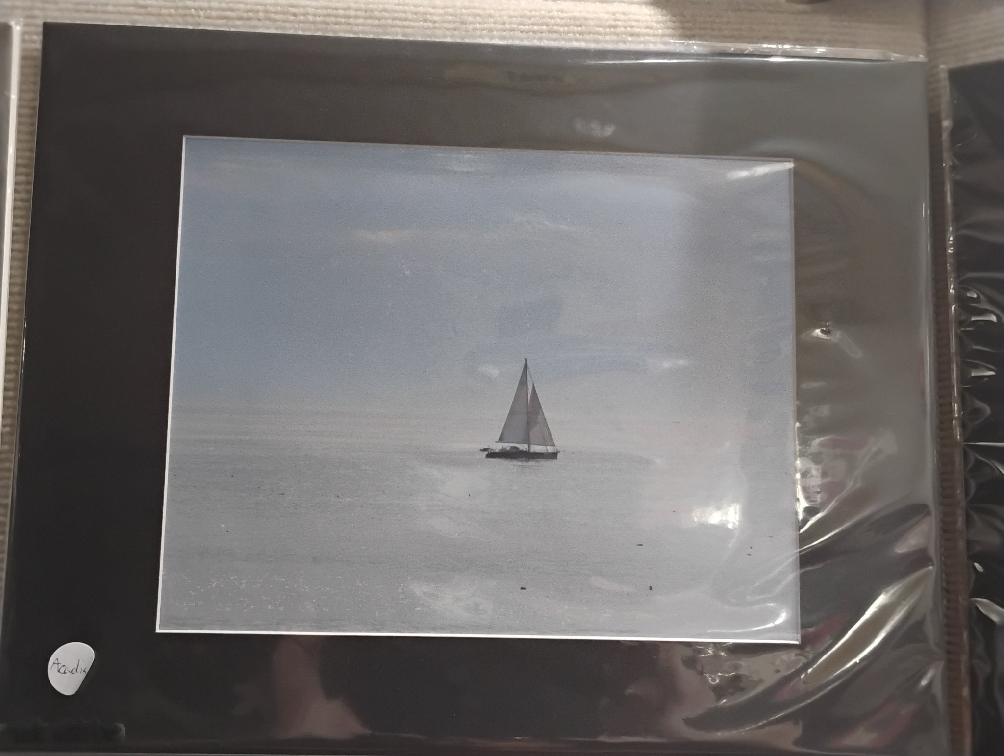Acadia Sailboat 8x10"