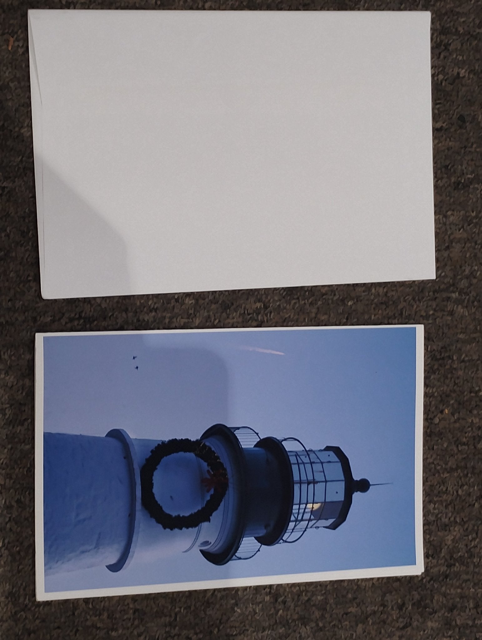 5x7" photo card w envelope