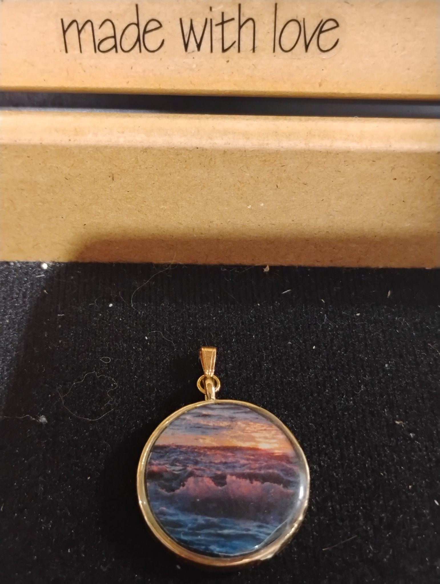 Round Photo Pendant
