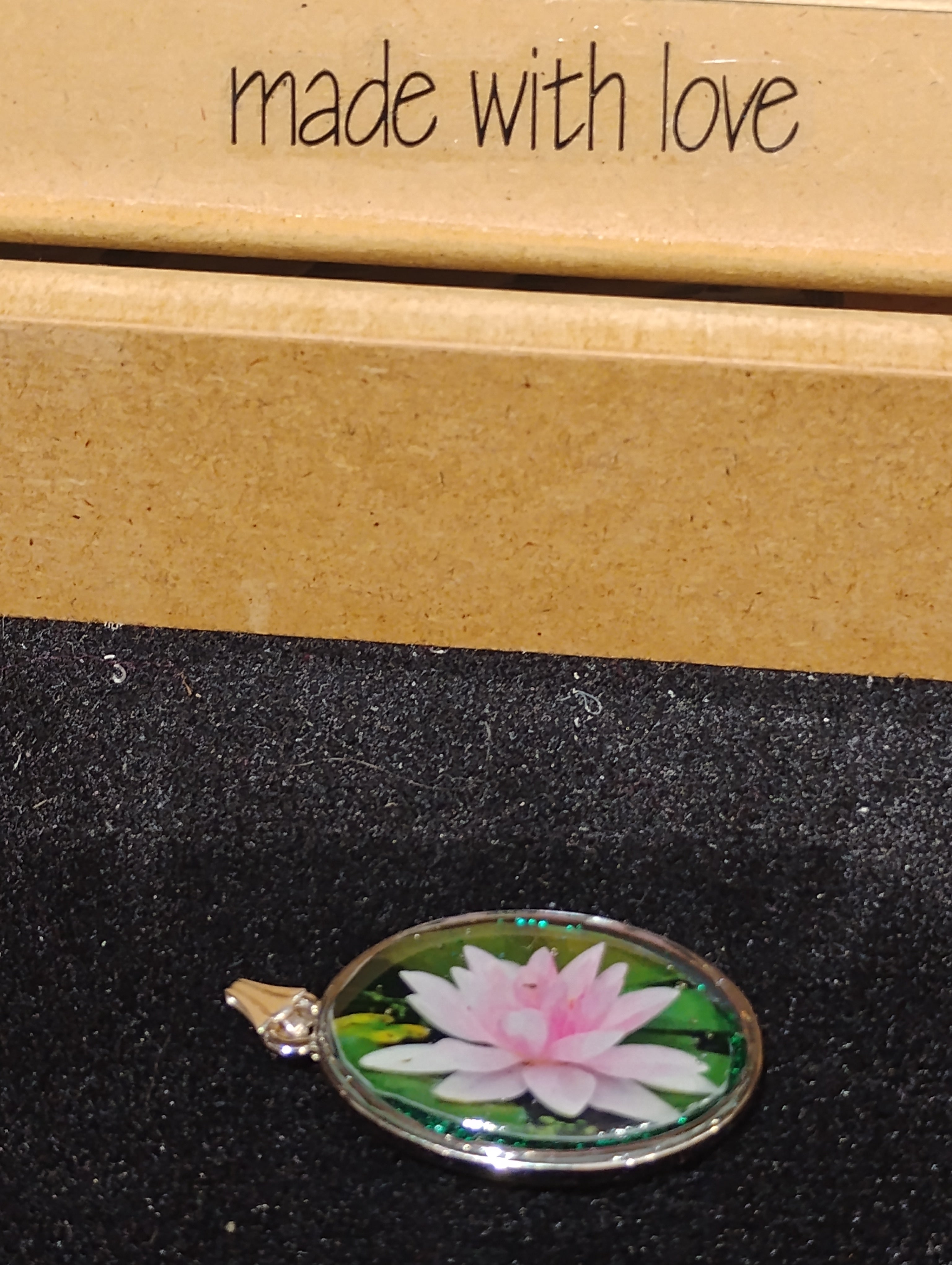 Oval Photo Pendant