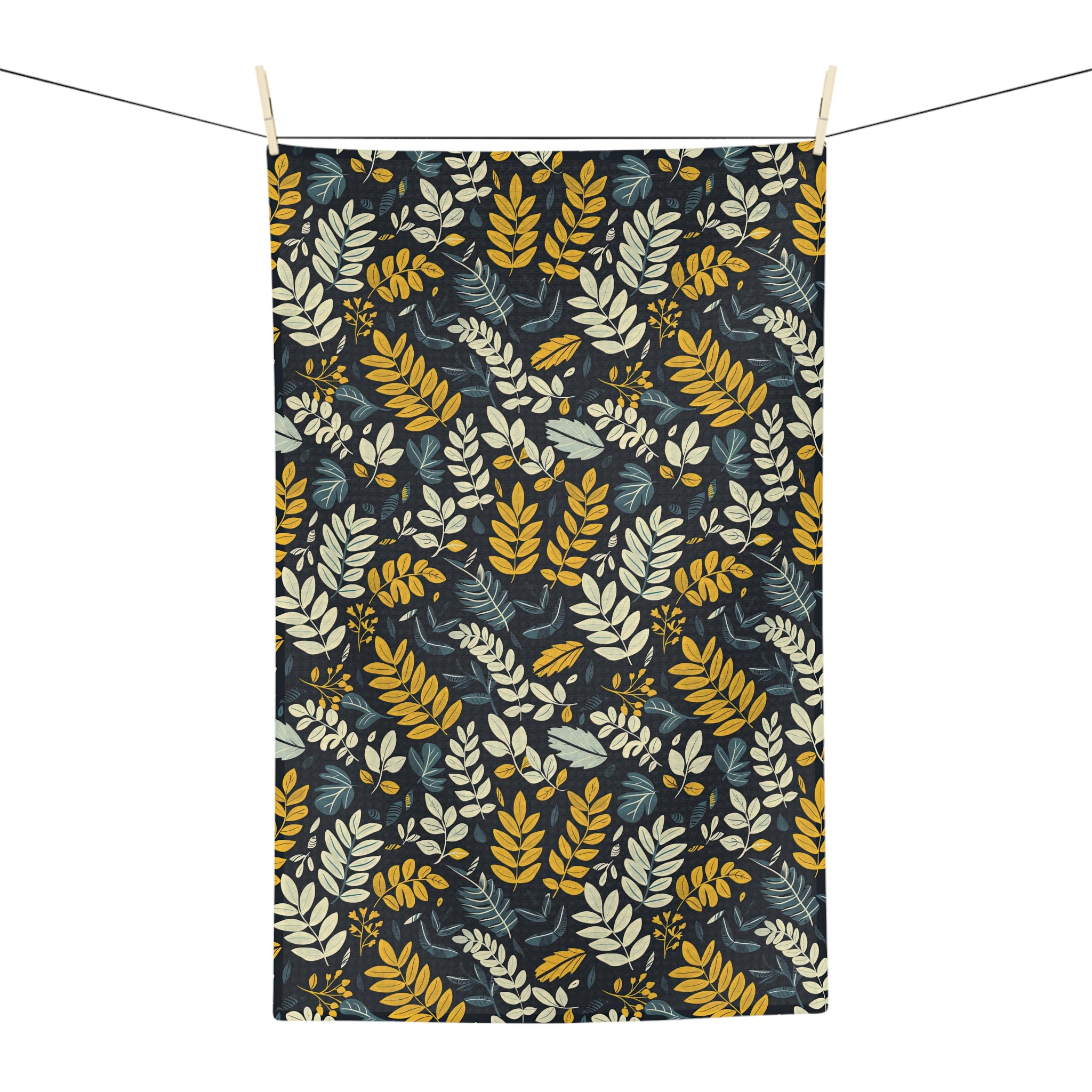 Tea Towel Fern Pattern Microfiber