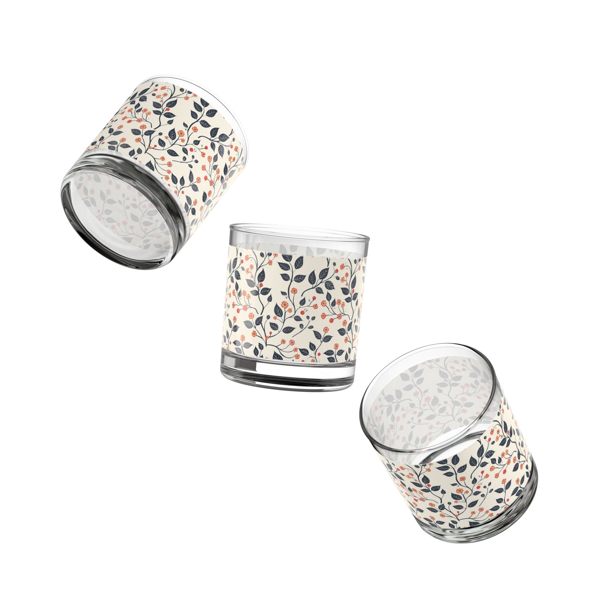 Cherry Blossom Rocks Glass, 10oz