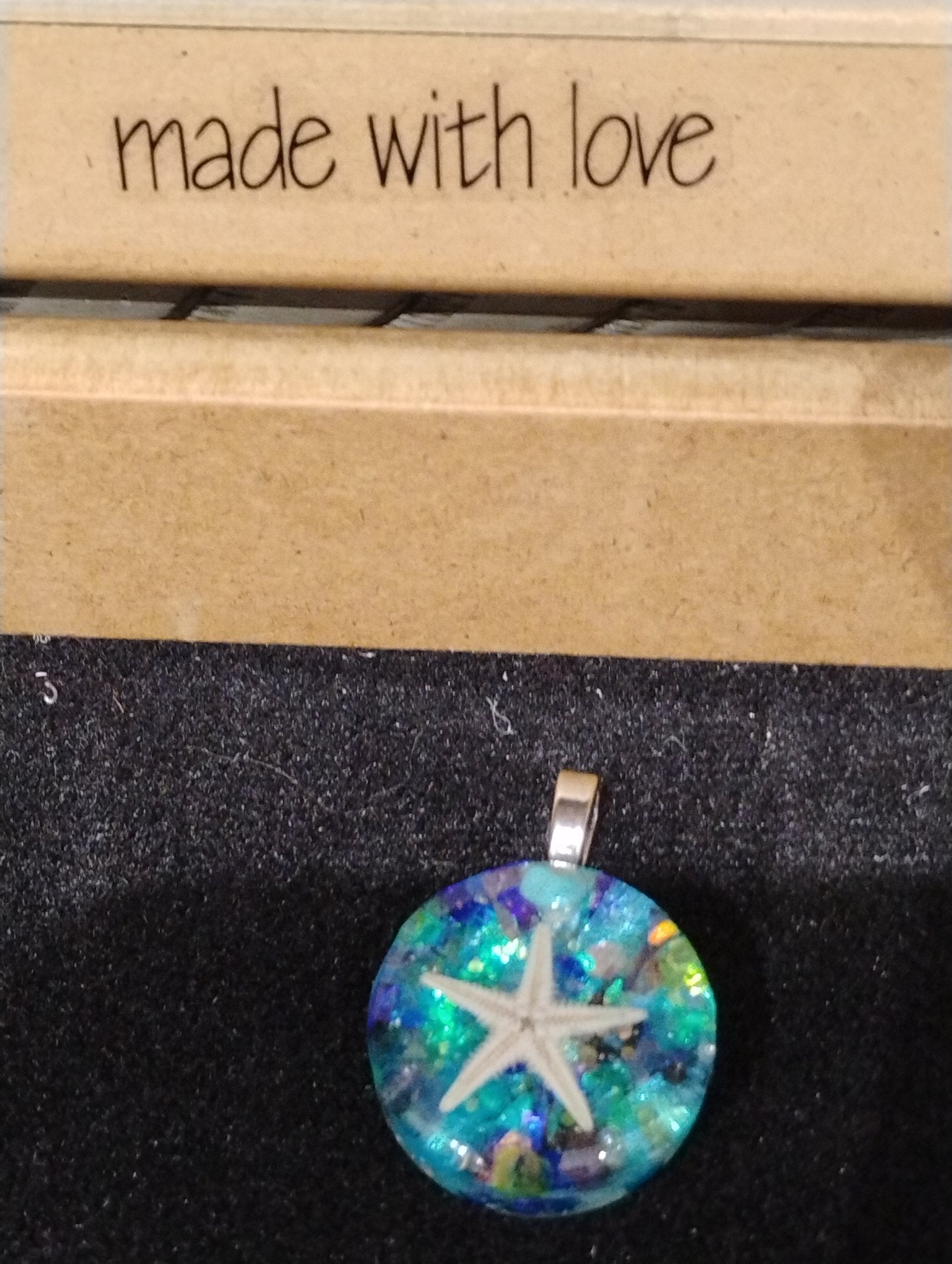 Round Flower/Fern Pendant w Gemstone or Pearl