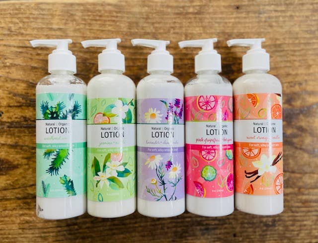 Natural Organic Hand & Body Lotion Made in Vermont
