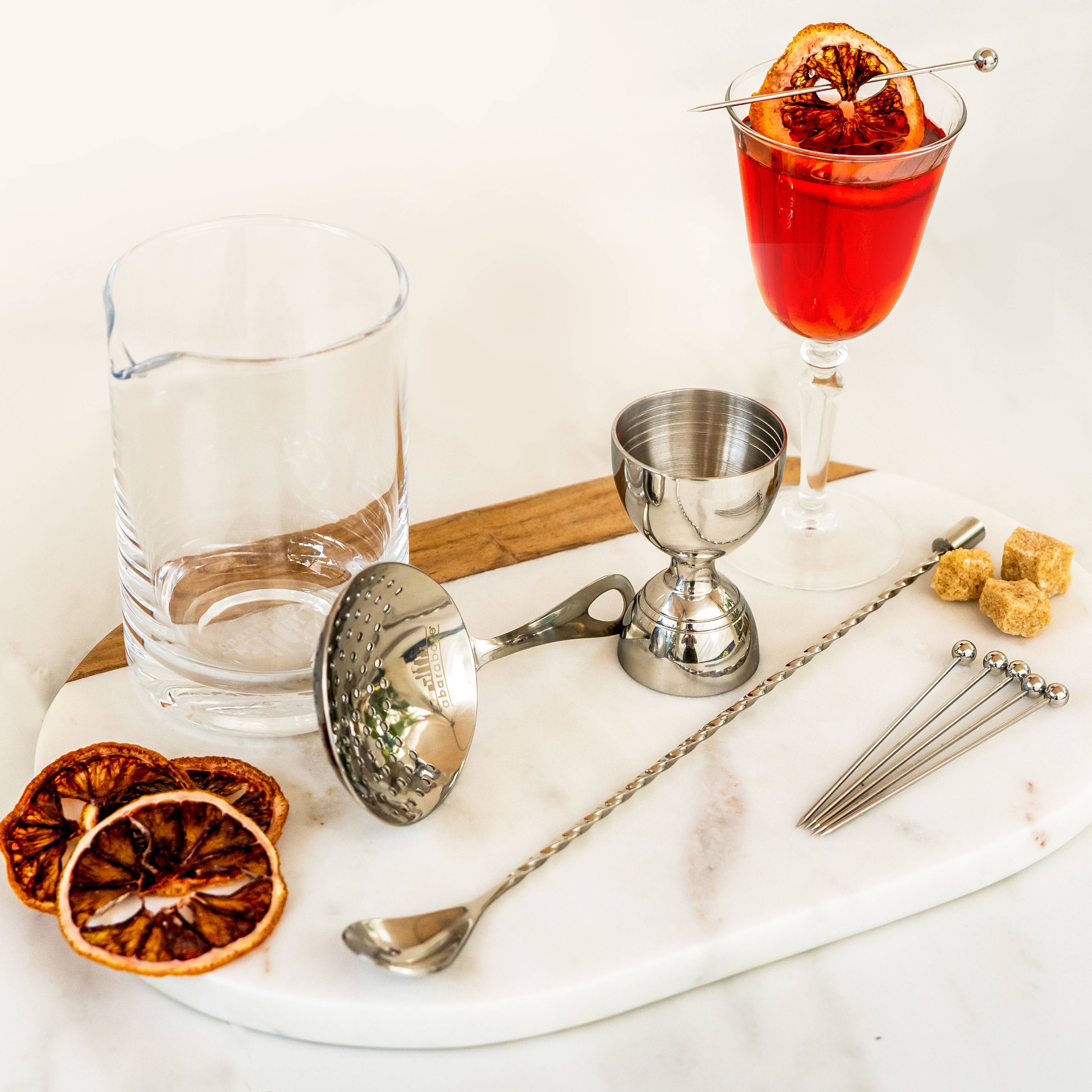 Stainless Steel Stirred Cocktail Set