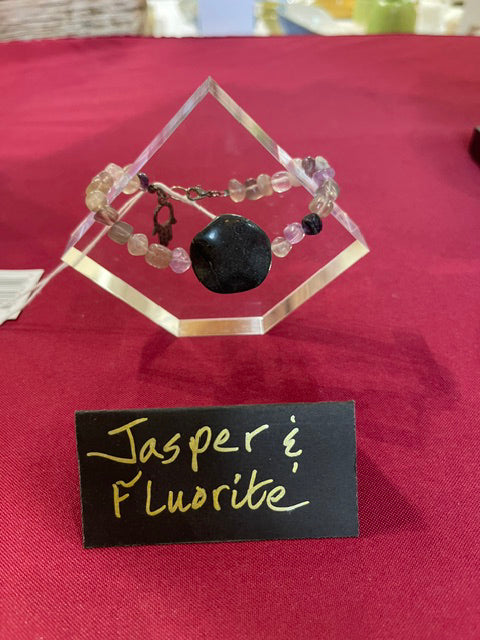 Jasper & Fluorite Bracelet