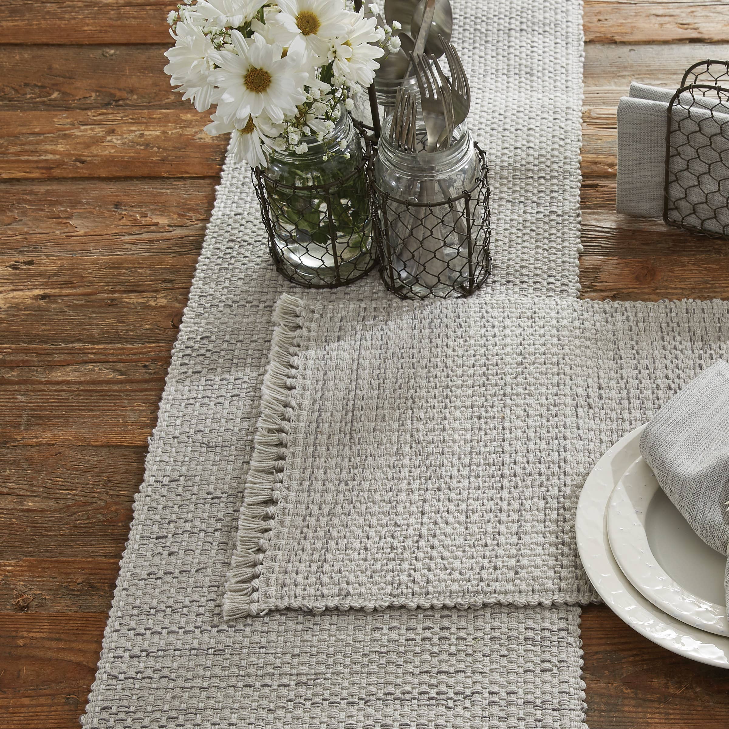 Basketweave Table Runner