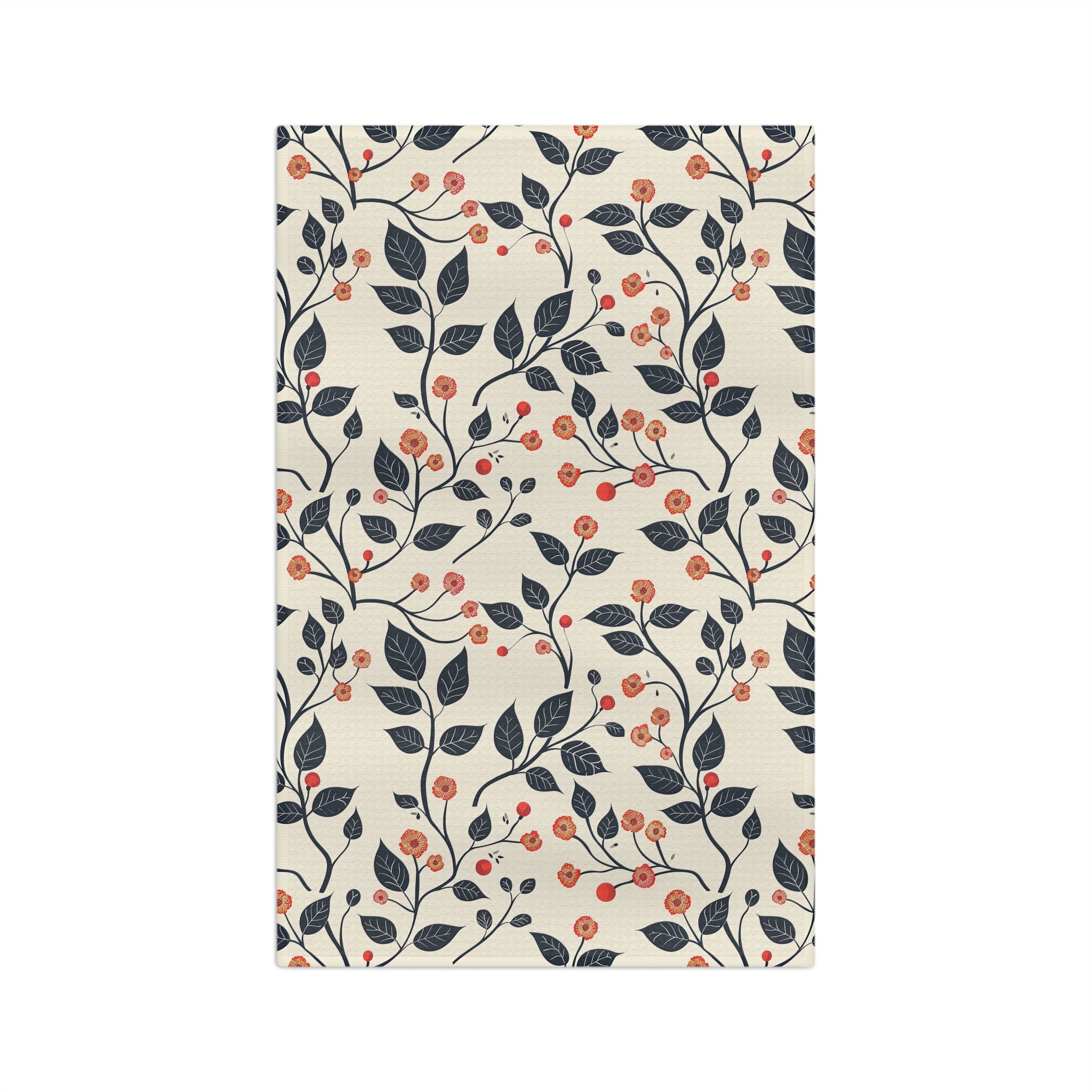 Microfiber Towel - Cherry Blossom Design, Kitchen Decor