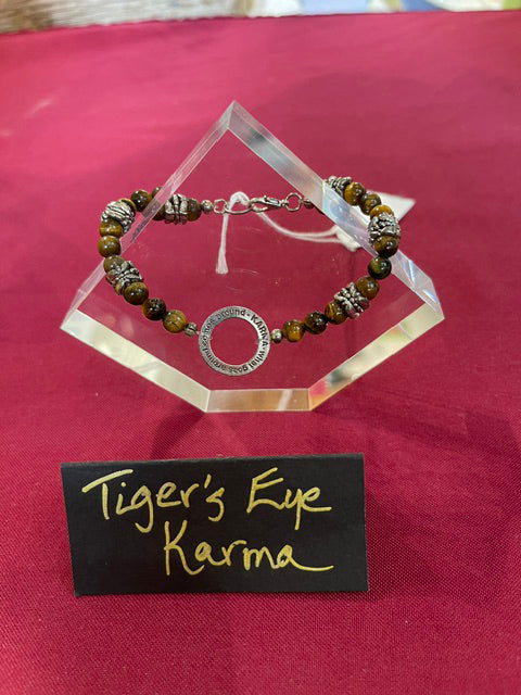 Tiger’s Eye Karma Bracelet
