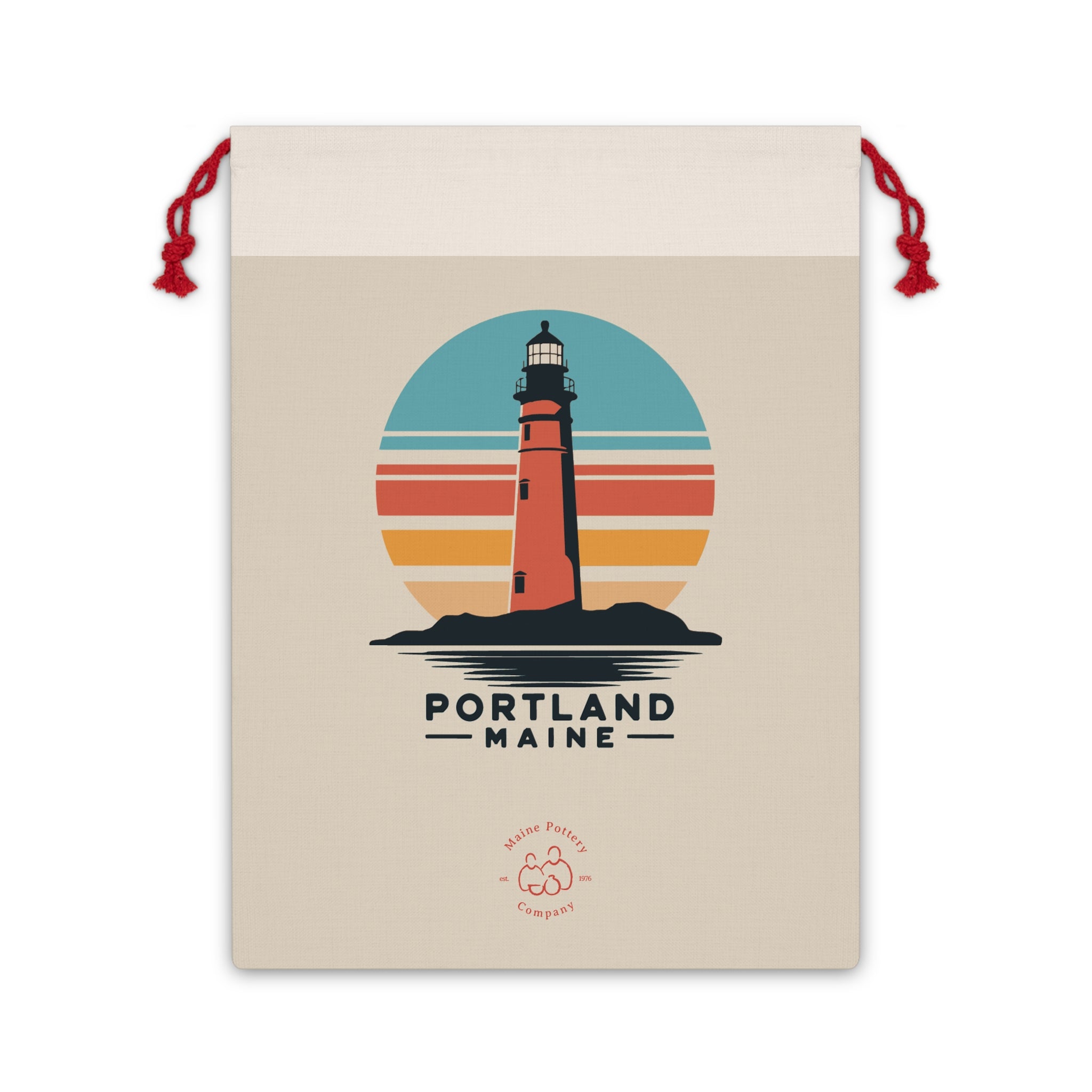 Gift Bag - Portland Maine Retro Design
