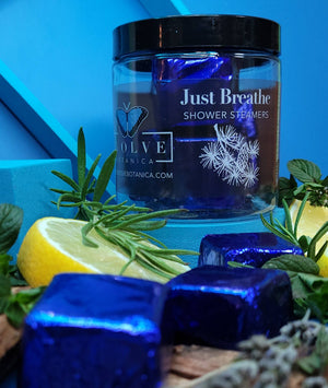 Shower Steamers - Just Breathe (3 per Jar) by Evolve Botanica