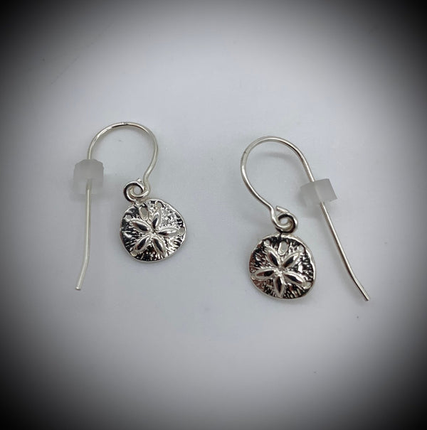 Small Sand Dollar Earrings