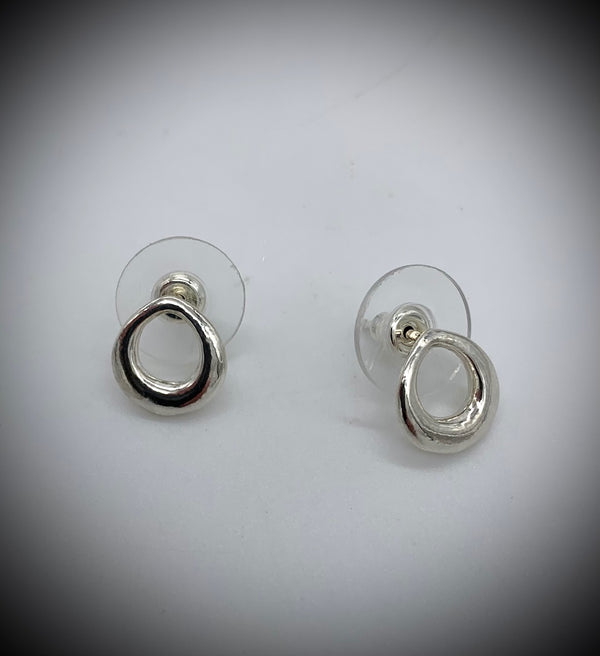 Small Loop Post Earrings - Jewelry Edgecomb Potters