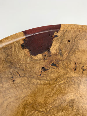 White Oak Burl Bowl - WOOD Edgecomb Potters