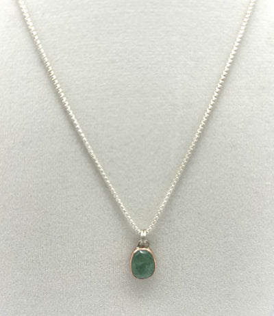 Tourmalinated Kyanite Necklace by Stephanie Robinson