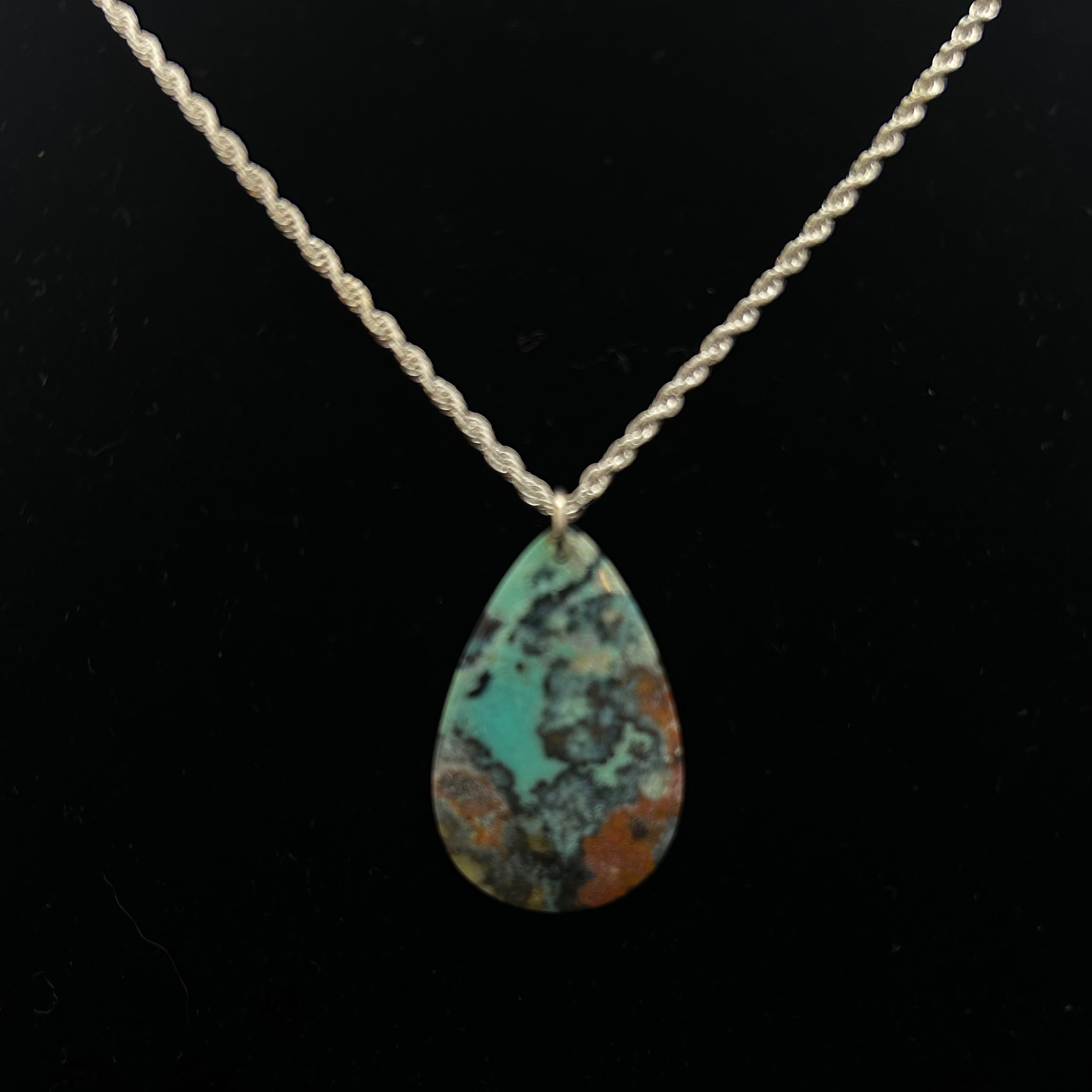 Opalized Petrified Wood Necklace