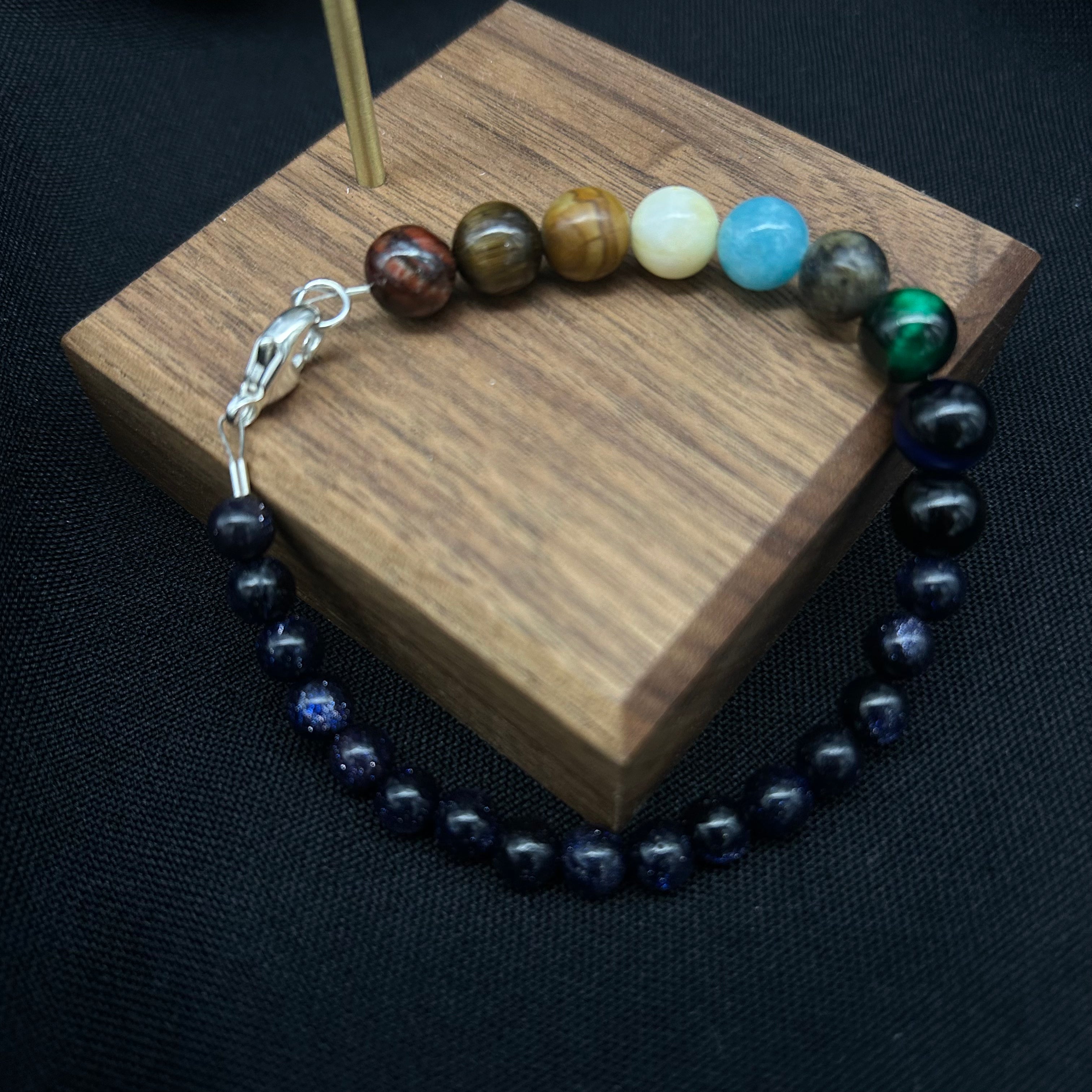 Cosmos Bracelet w/ Onyx & Mixed Gemstones