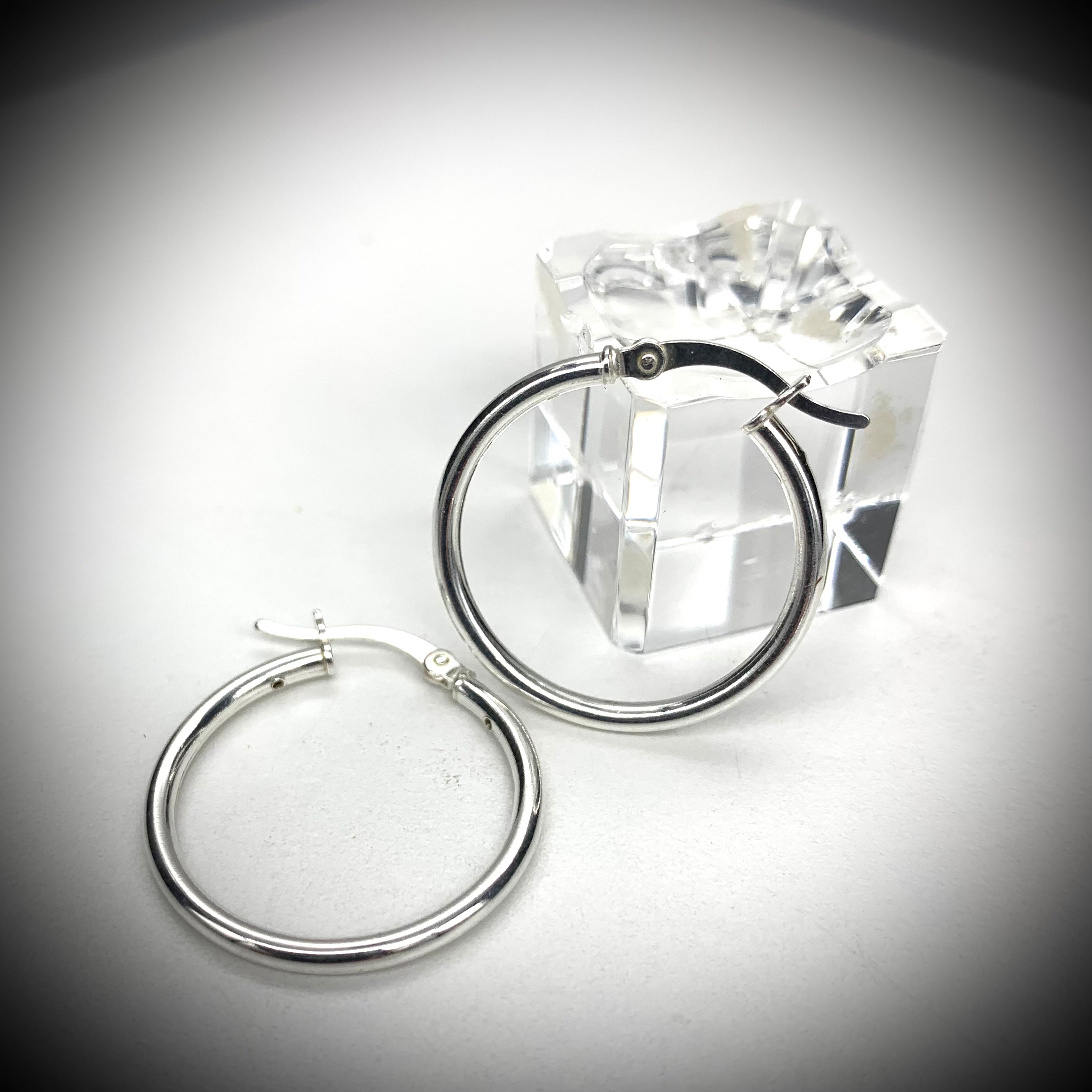 Sterling Silver Hoops
