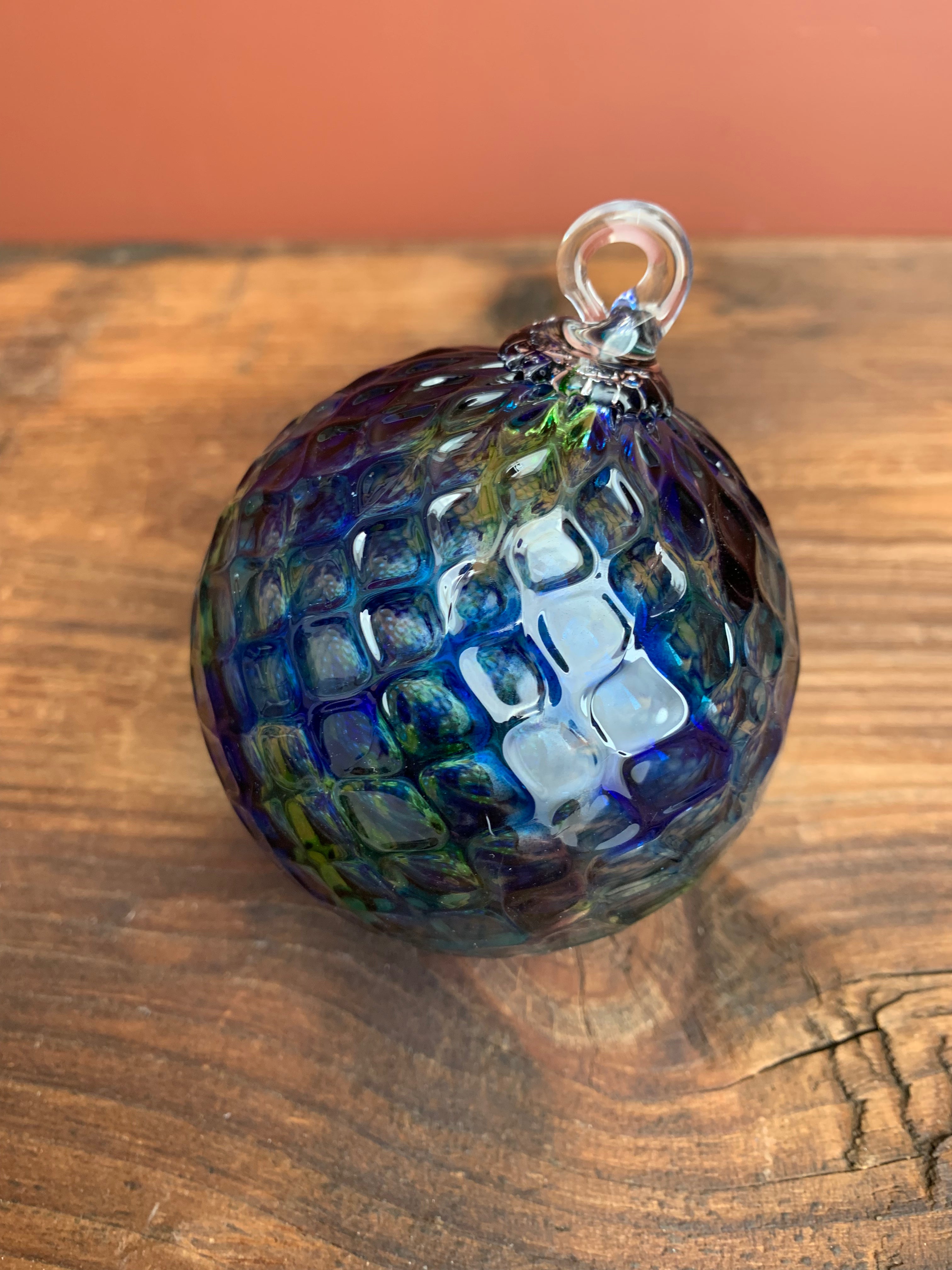 Blue Mosaic Diamond Facet