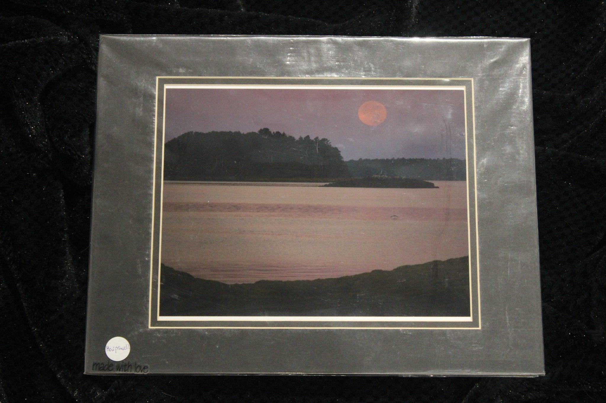 Lookout Pt Moonrise 8x10"