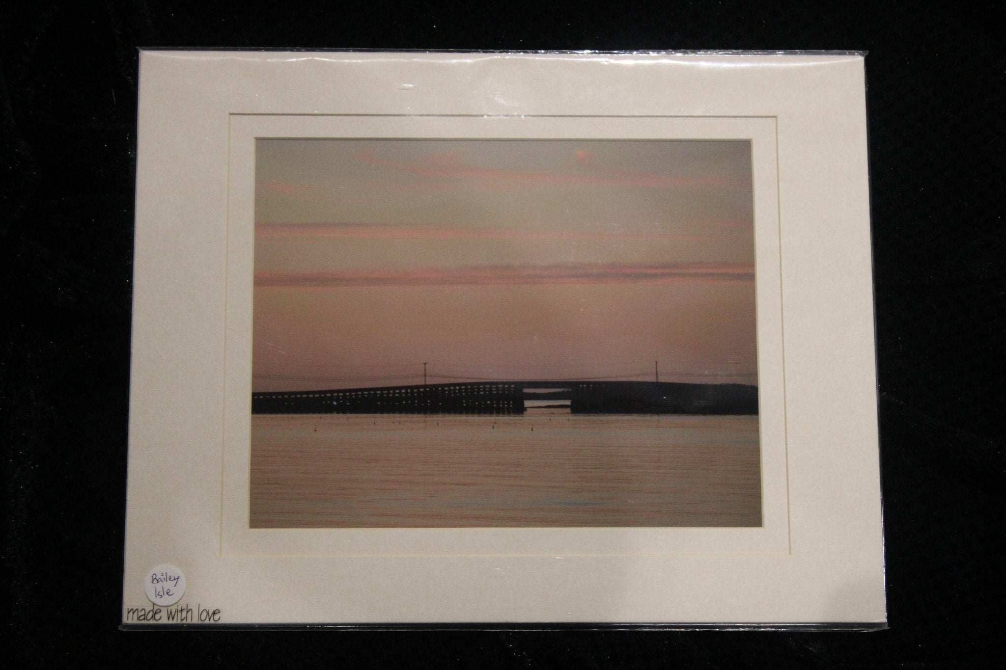 Pink Cribstone Bridge 8x10"