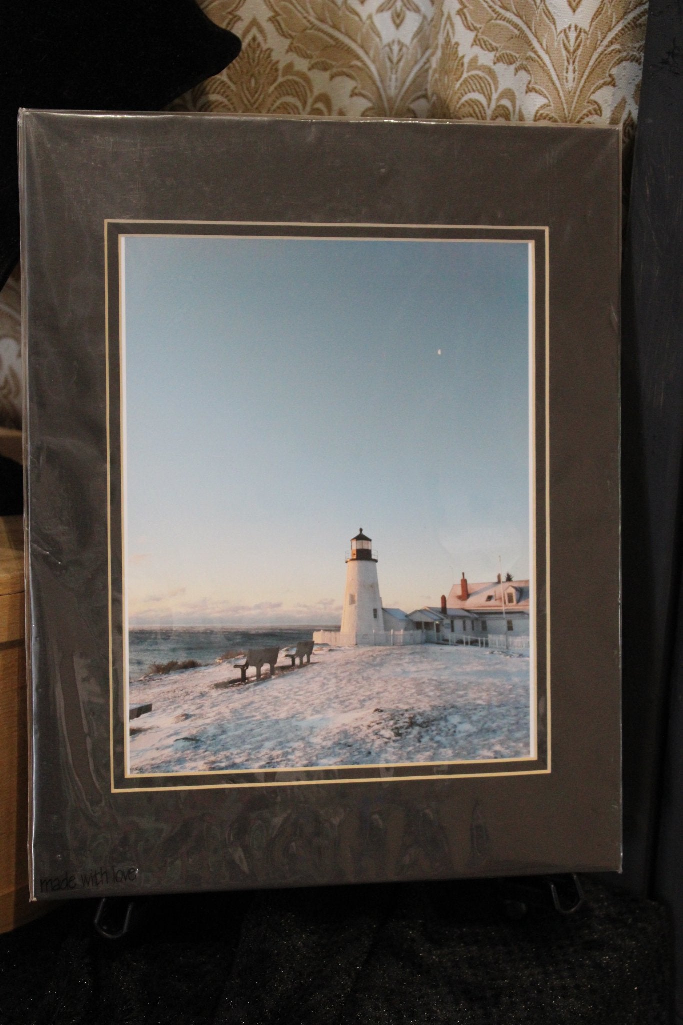Frosty Frozen Pemaquid 8x10"