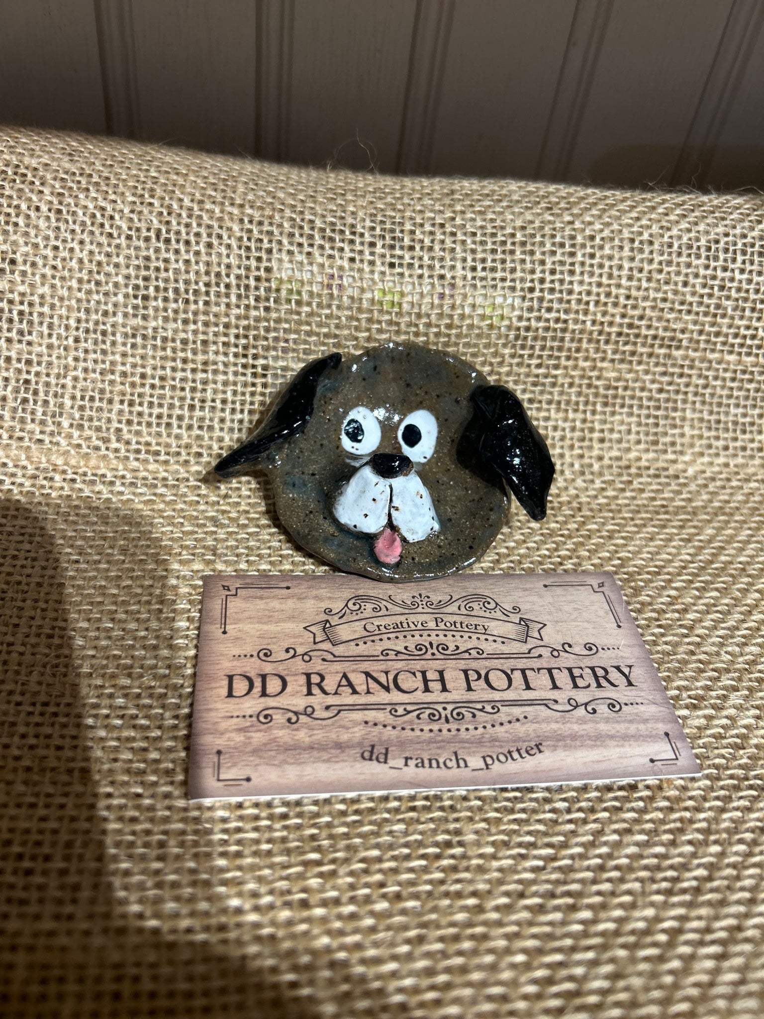 Dog trinket dish 1