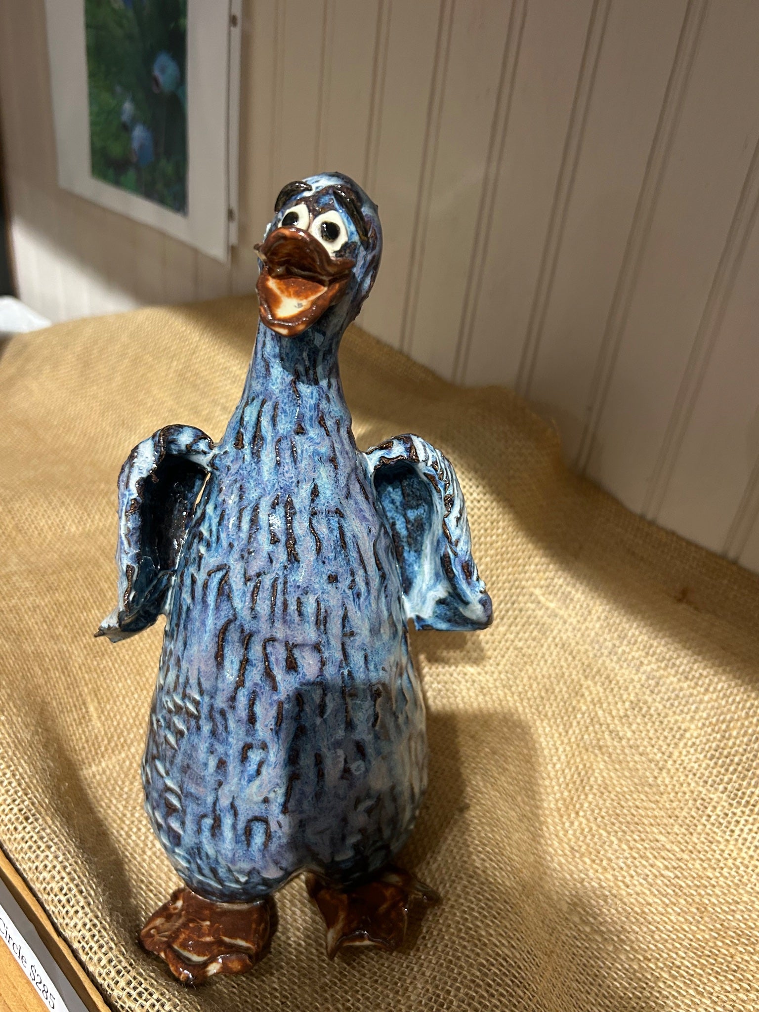Ceramic duck