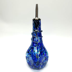 Square Glass Oil Bottle by Glass Rocks