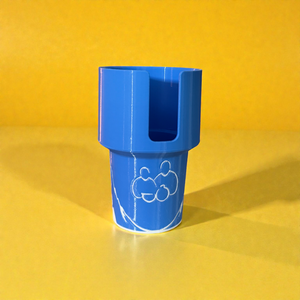 Biodegradable Car Mug Holder & Bin by This Rad Life