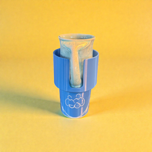Biodegradable Car Mug Holder & Bin by This Rad Life