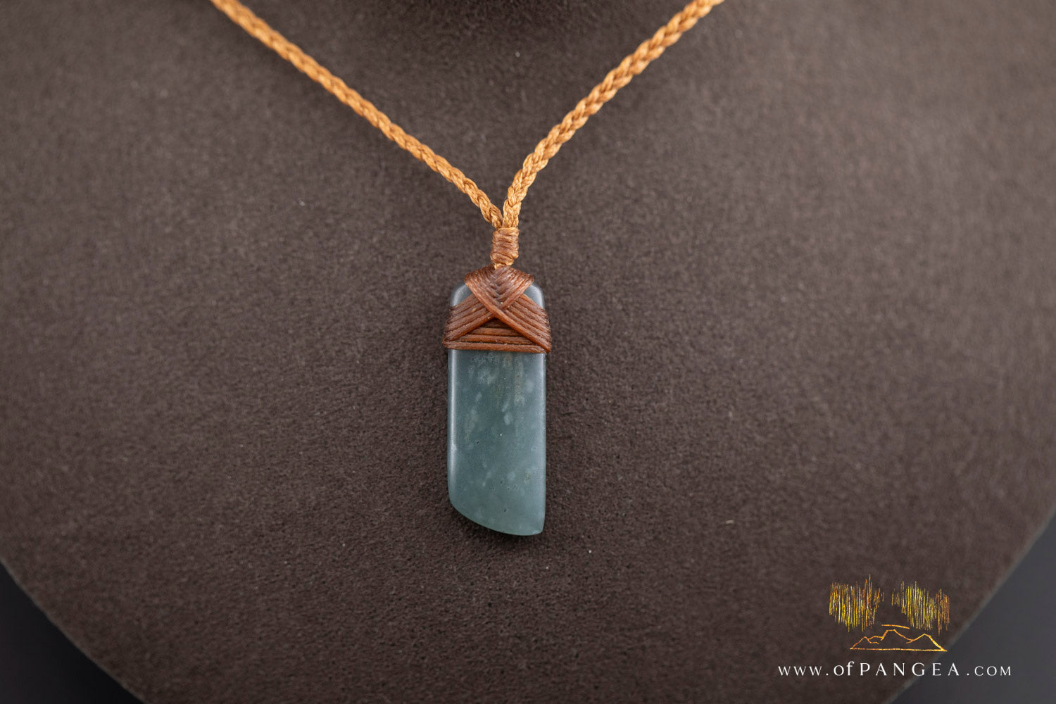 Toki Guatemalan Jadeite Copper Bind Necklace