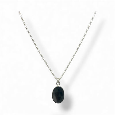 Silver Sheen Obsidian by Stephanie Robinson