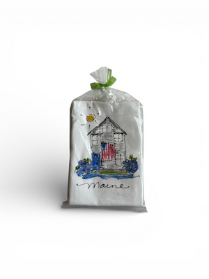 Whimsical Tea Towels by Painting Petunias