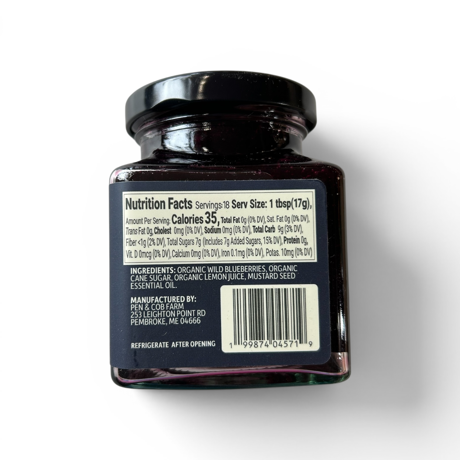 Wild Blueberry Mostarda