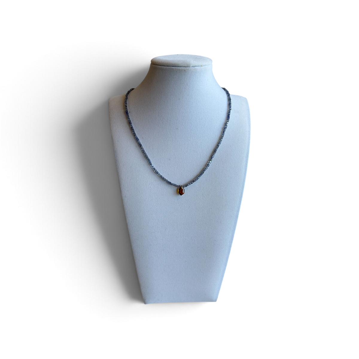 Dolite w/Hessonite Drop