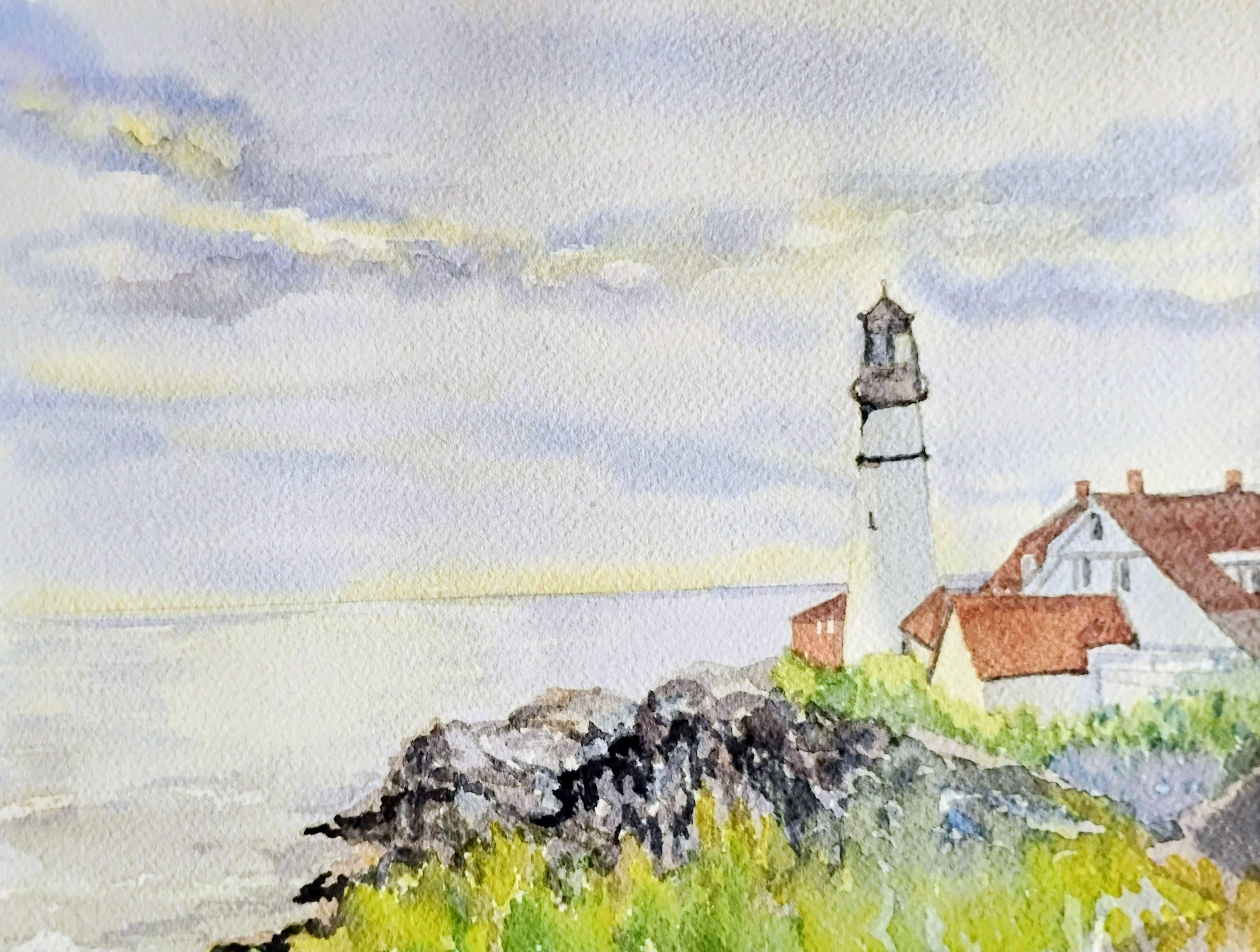 Print: Portland Head LightAC