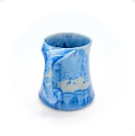 Whale Tail Mug, Small - Pottery Edgecomb Potters