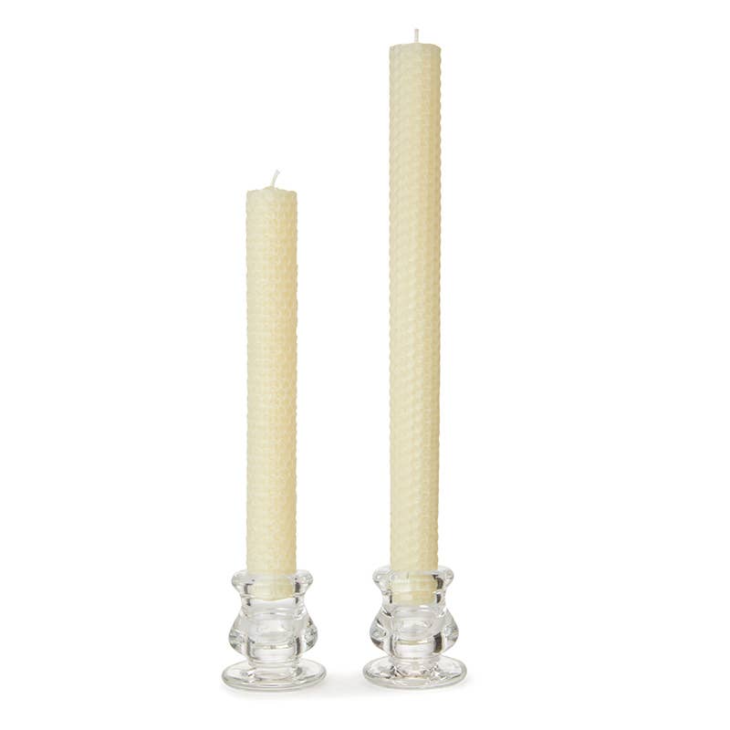 Beeswax Hand Rolled 11" Taper Candles