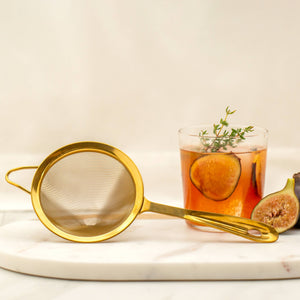 Fine Mesh Cocktail Strainer Gold by A Bar Above