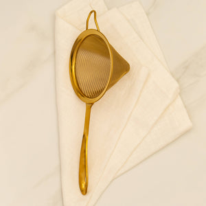 Fine Mesh Cocktail Strainer Gold by A Bar Above