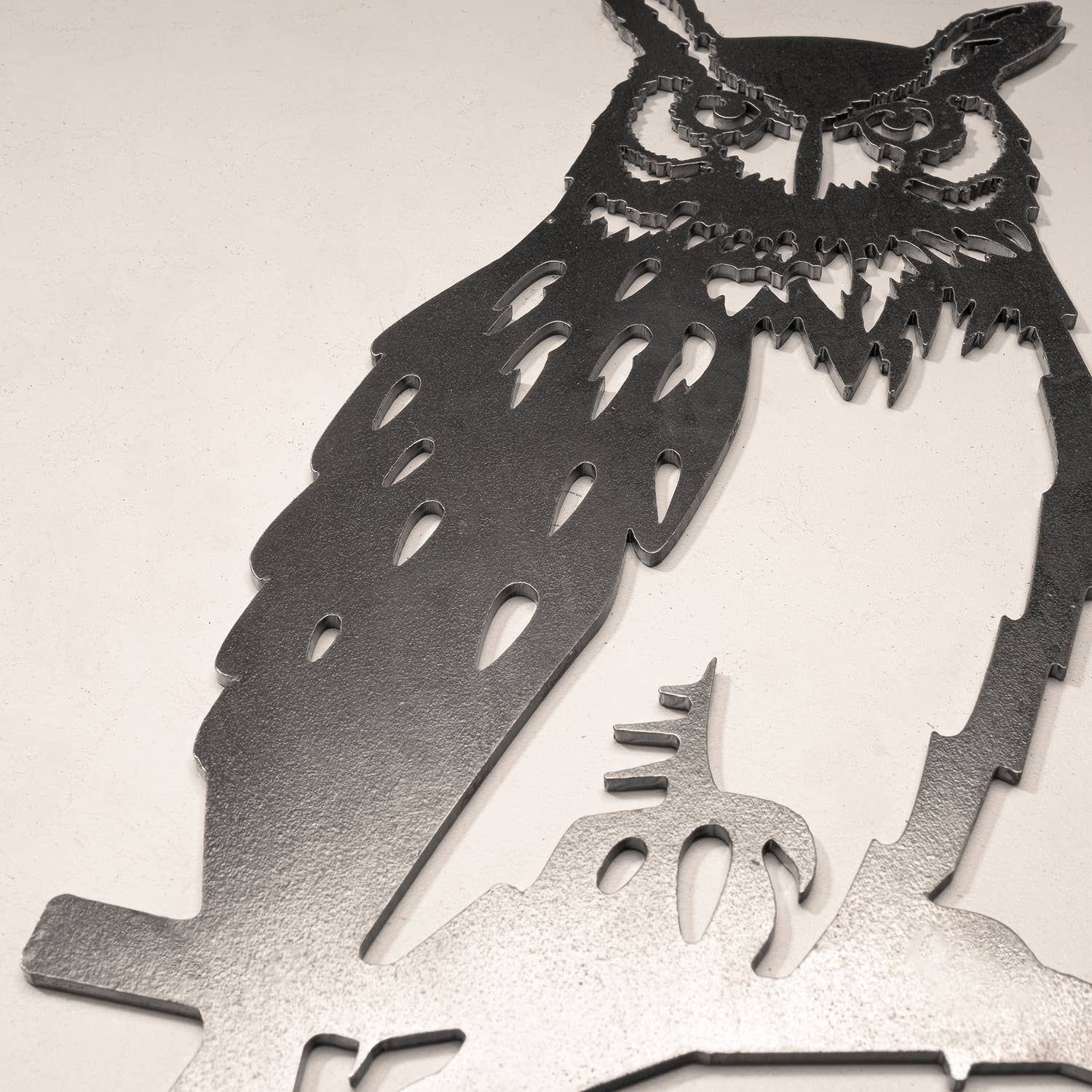 Great Horned Owl Garden Art