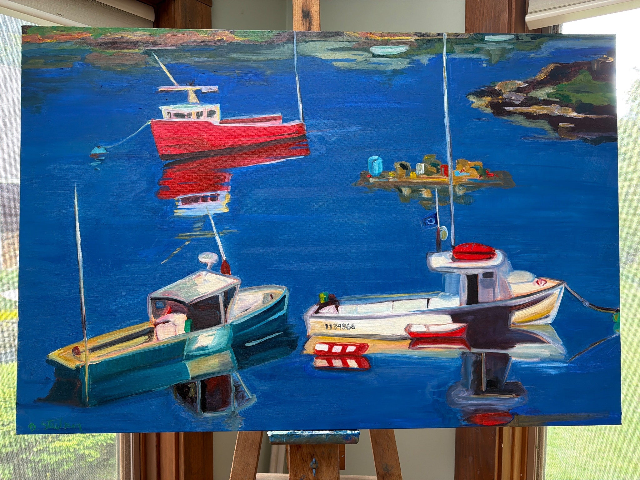 Five island boats