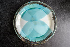 Thrown dinner plate - Edgecomb Potters