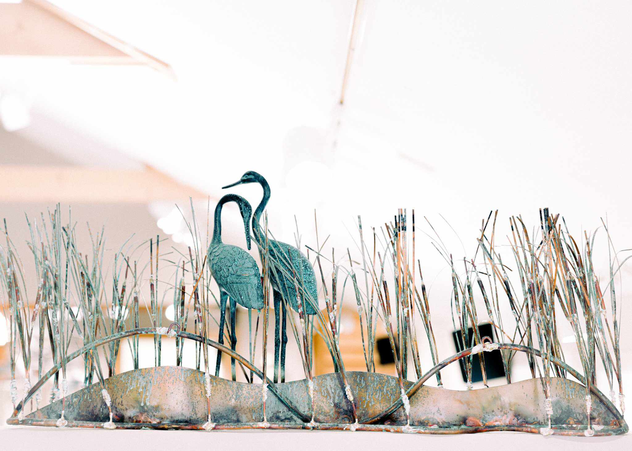 Crane Wall Sculpture - Edgecomb Potters