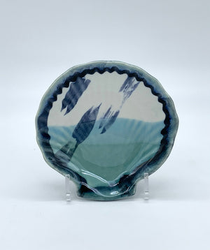 Shell Plate - Pottery Edgecomb Potters