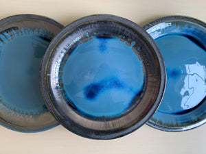 Thrown dinner plate - Edgecomb Potters