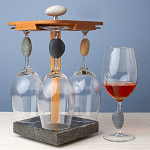 Stone Wine Glass Pirouette - Other Edgecomb Potters