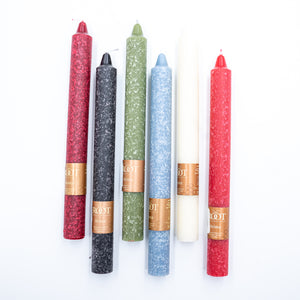 Single Timberline Arista 9” Taper Candle - Other Edgecomb Potters